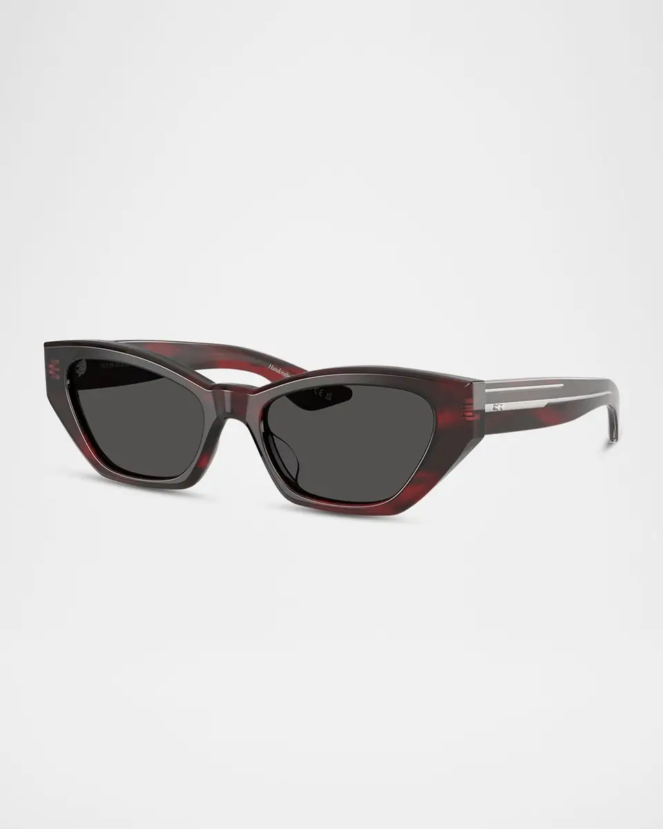 Khaite x Oliver Peoples 1961C Acetate Cat-Eye Sunglasses | Thumbnail 3