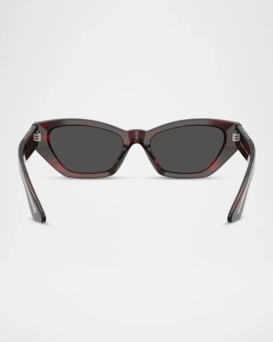 Khaite x Oliver Peoples 1961C Acetate Cat-Eye Sunglasses | Thumbnail 4