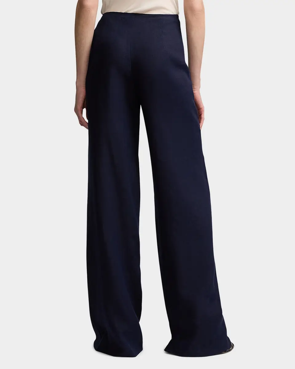 Ralph Lauren Collection Daria Linen Wide-Leg Pants | Thumbnail 3
