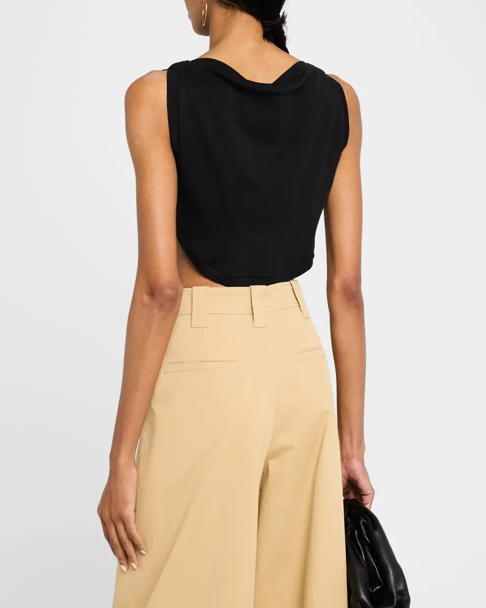 A.L.C. Mae Cropped High-Neck Top | Thumbnail 3