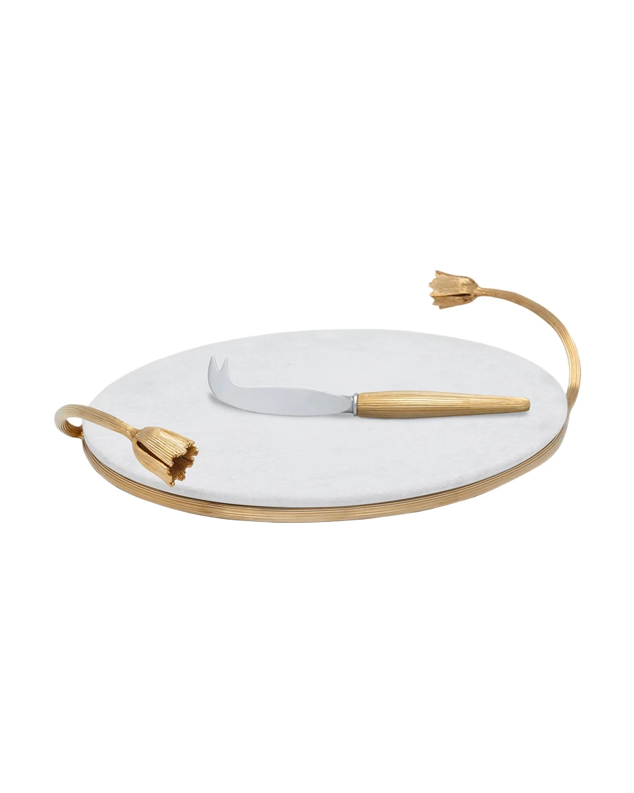 L'Objet Deco Leaves Cheese Serving Set