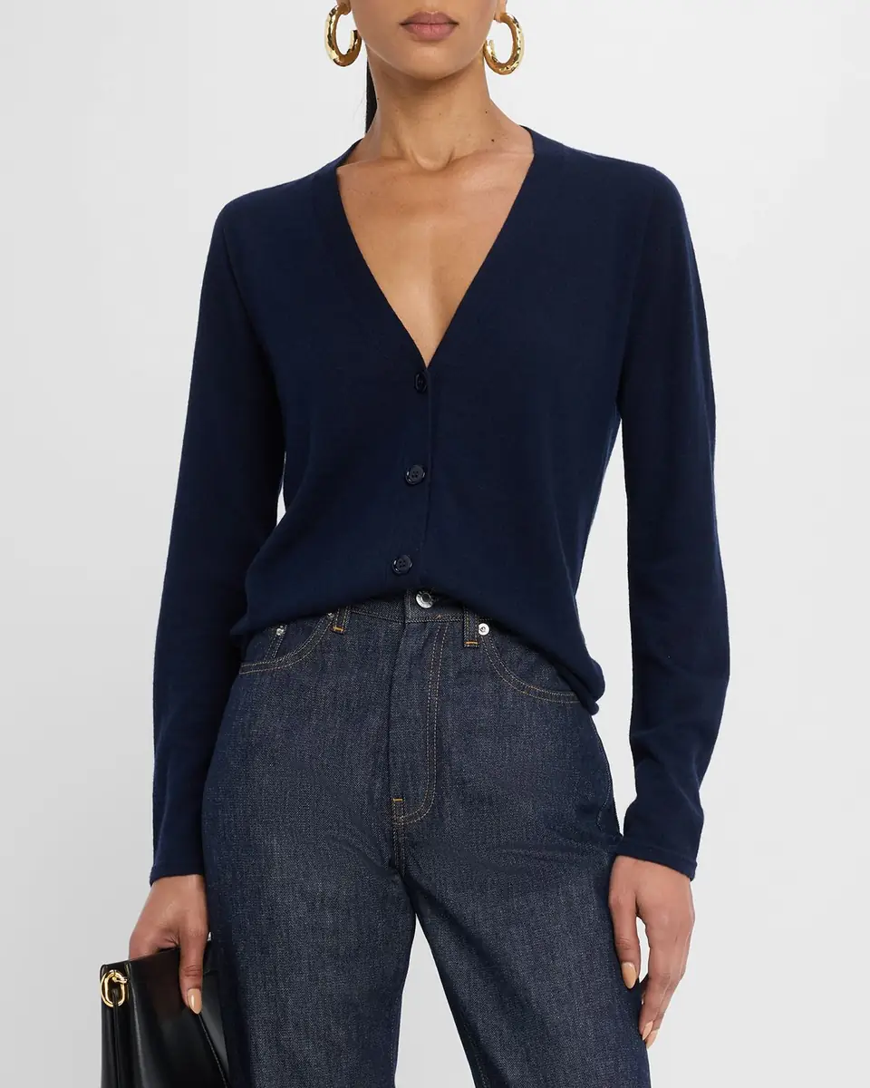 Majestic Filatures Machine Washable Cashmere Cardigan | Thumbnail 4