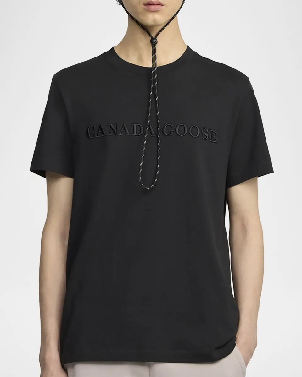 Canada Goose Men's Emerson Wordmark T-Shirt | Thumbnail 3 Canada Goose Men's Emerson Wordmark T-Shirt | Thumbnail 3