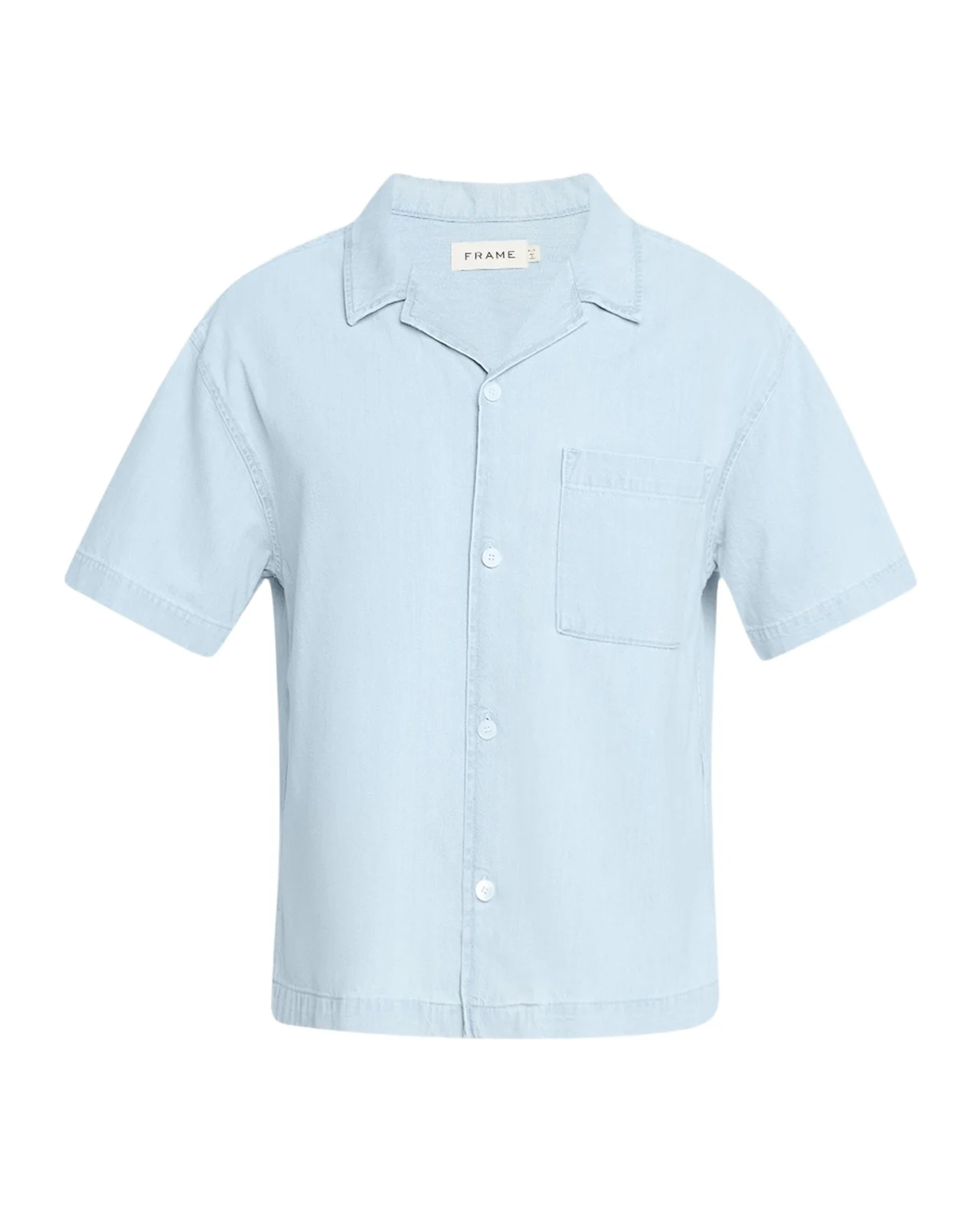 Men's Short-Sleeve Camp Collar Shirt