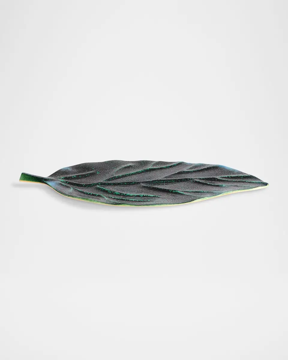 L'Objet Cenote Large Leaf Platter | Thumbnail 2 L'Objet Cenote Large Leaf Platter | Thumbnail 2