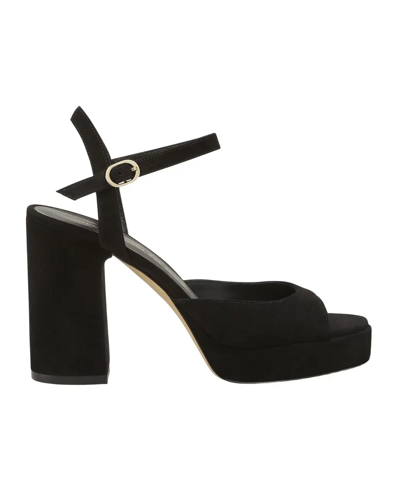 Dayna II Suede Ankle-Strap Platform Sandals Dayna II Suede Ankle-Strap Platform Sandals