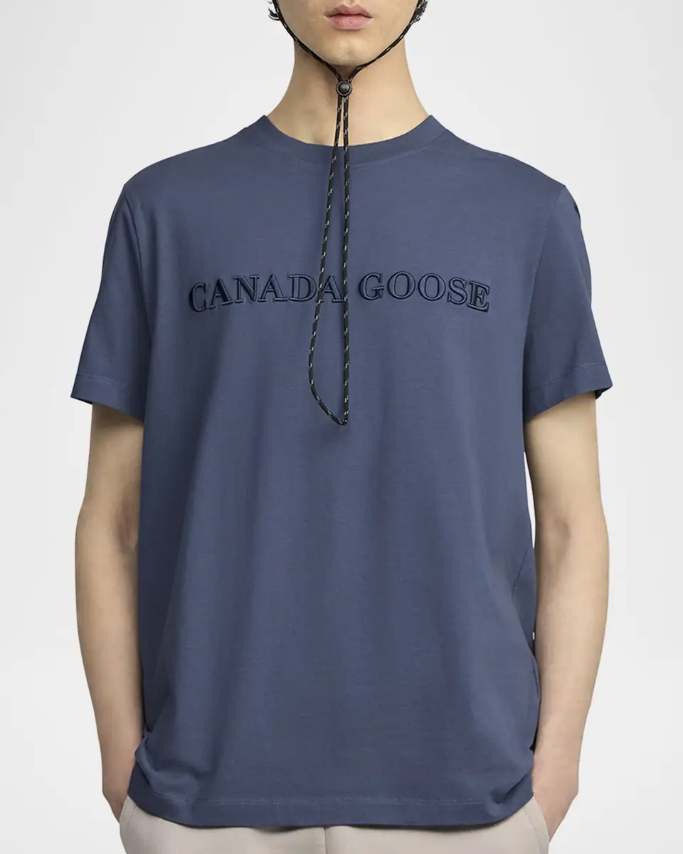 Canada Goose Men's Emerson Wordmark T-Shirt | Thumbnail 3