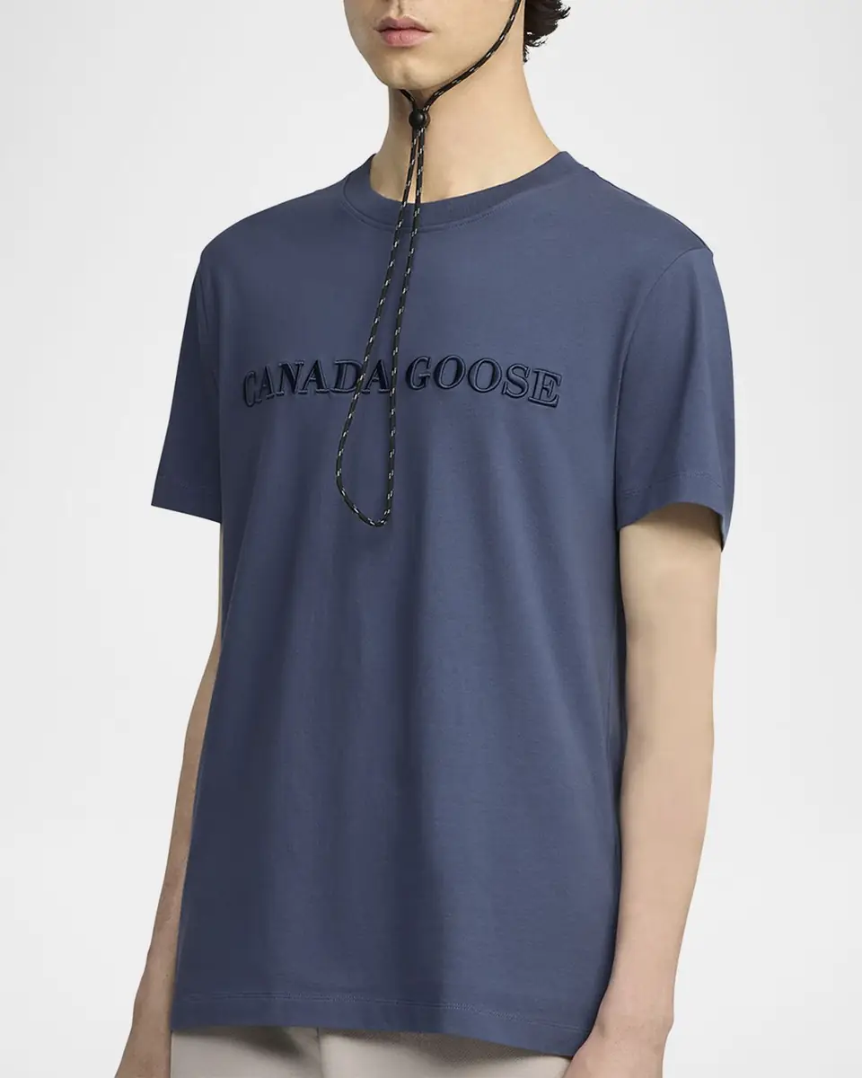 Canada Goose Men's Emerson Wordmark T-Shirt | Thumbnail 6
