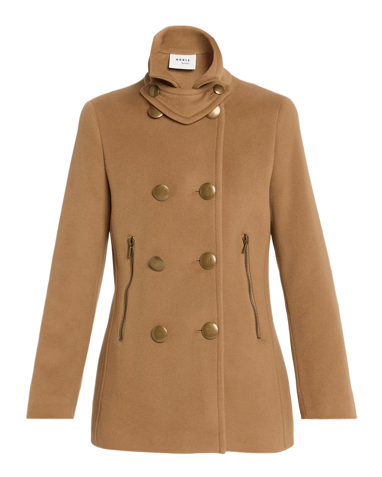 Akris punto Cashmere and Wool-Blend Top Coat
