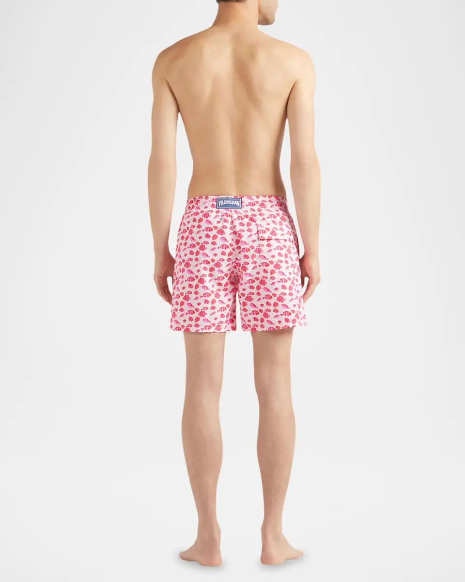 Vilebrequin Men's Fish-Print Swim Shorts | Thumbnail 2 Vilebrequin Men's Fish-Print Swim Shorts | Thumbnail 2