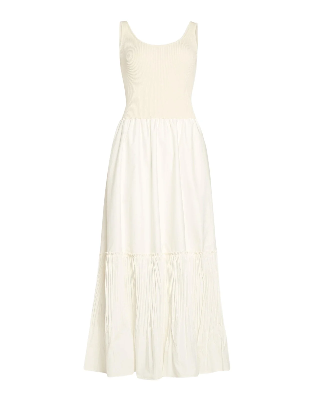 Dawson Mixed-Media Maxi Dress Dawson Mixed-Media Maxi Dress