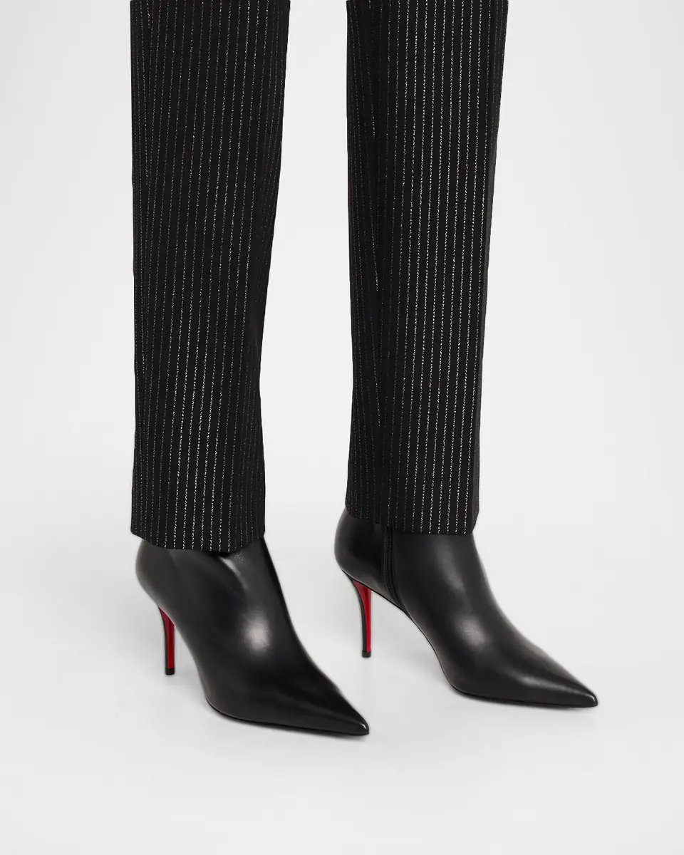 Christian Louboutin 80mm Miss Z Leather Booties | Thumbnail 2 Christian Louboutin 80mm Miss Z Leather Booties | Thumbnail 2