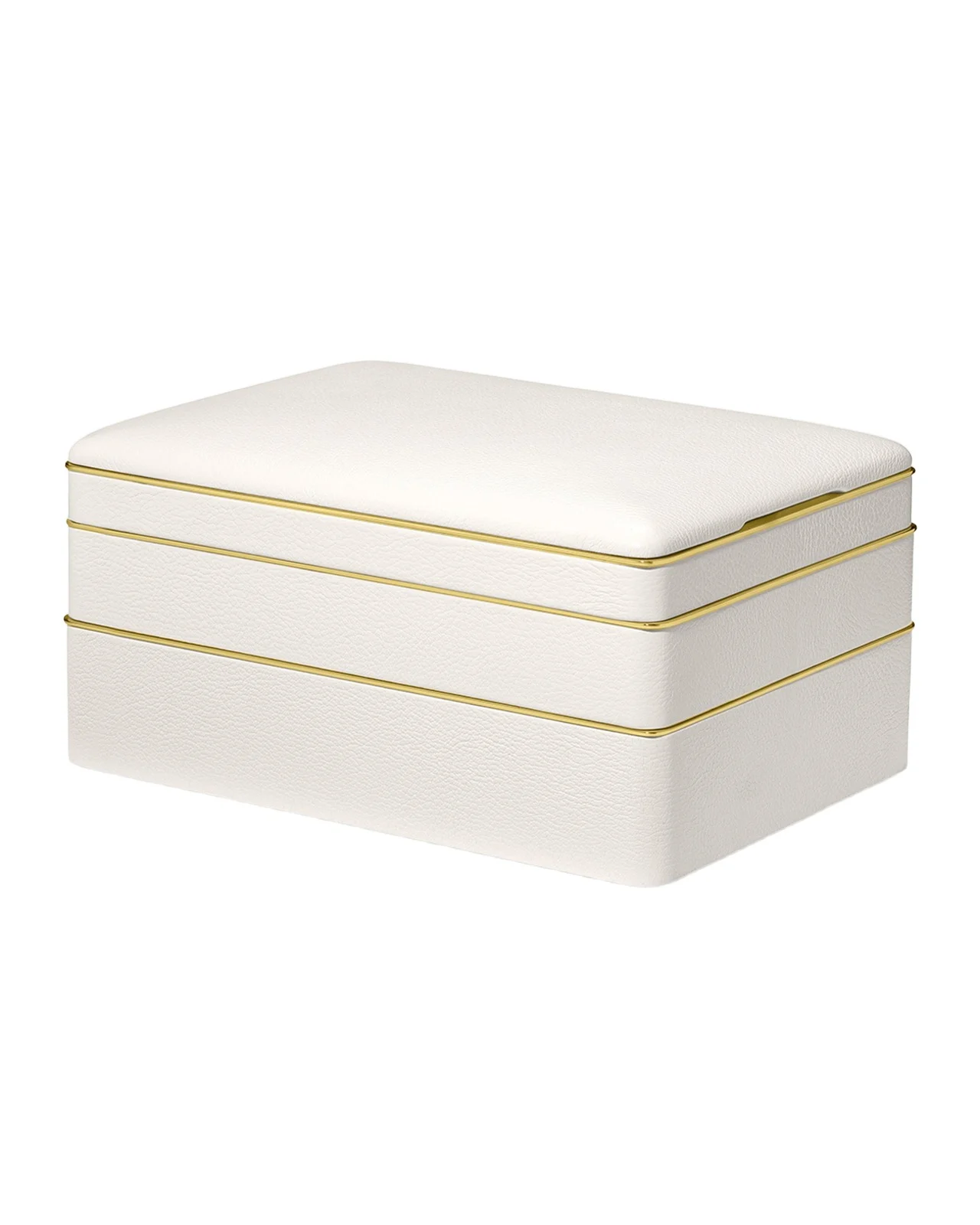 Piero Large Stacked Jewelry Box
