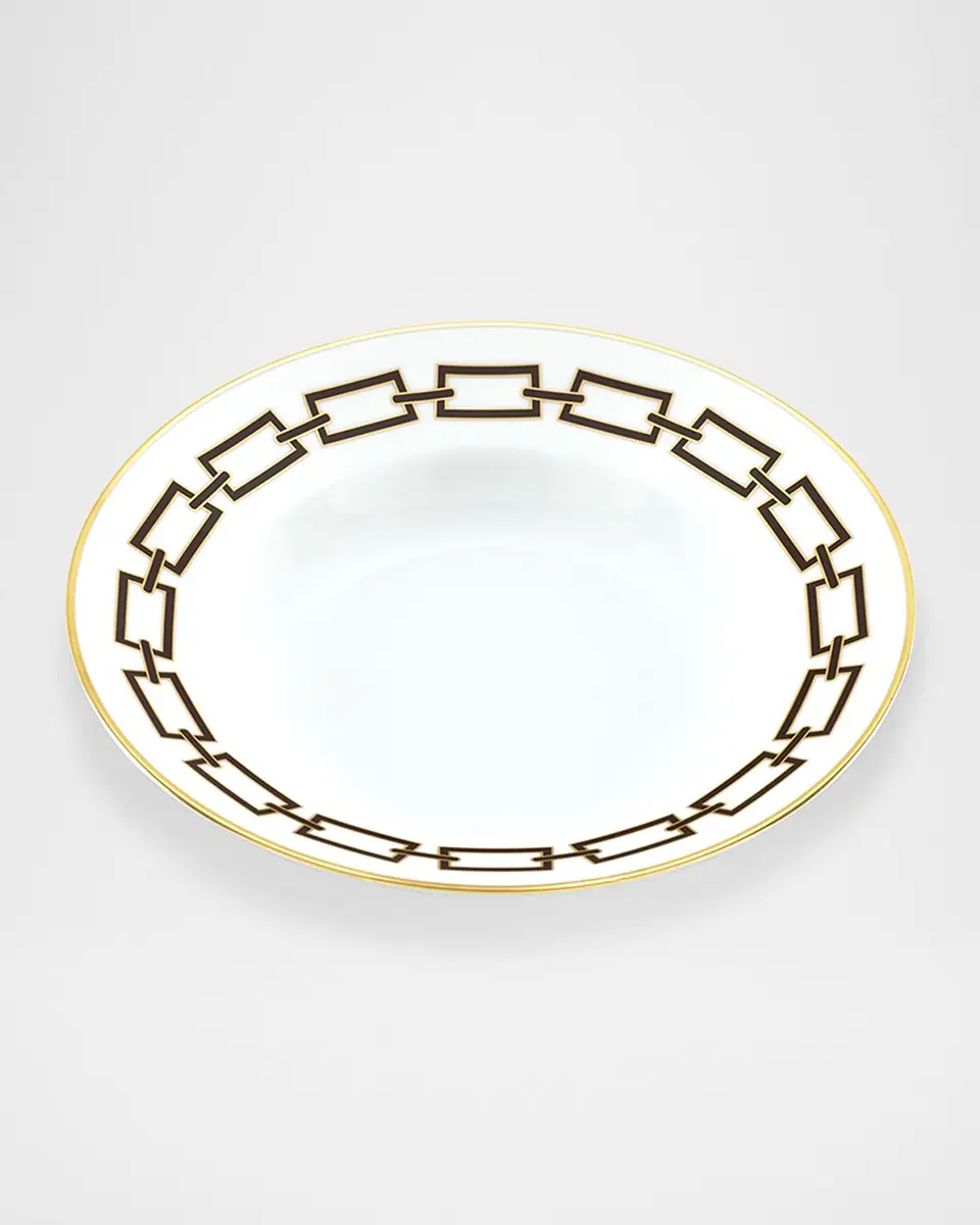 GINORI 1735 Catene Ebano Soup Plate | Thumbnail 2 GINORI 1735 Catene Ebano Soup Plate | Thumbnail 2