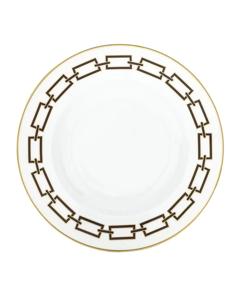 GINORI 1735 Catene Ebano Soup Plate