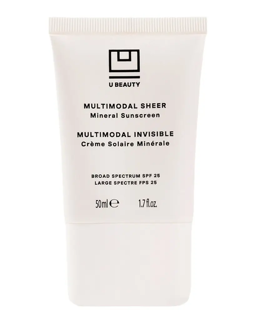 U BEAUTY Multimodal Sheer Mineral SPF 25 Sunscreen, 1.7 oz. | Image 1 U BEAUTY Multimodal Sheer Mineral SPF 25 Sunscreen, 1.7 oz. | Image 1