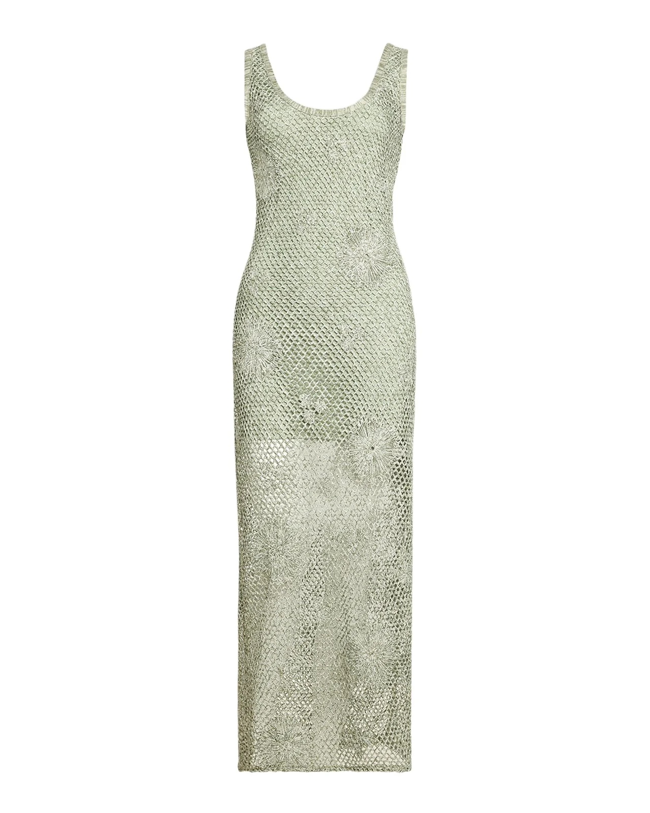 Liliana Embroidered Crochet Midi Dress Liliana Embroidered Crochet Midi Dress