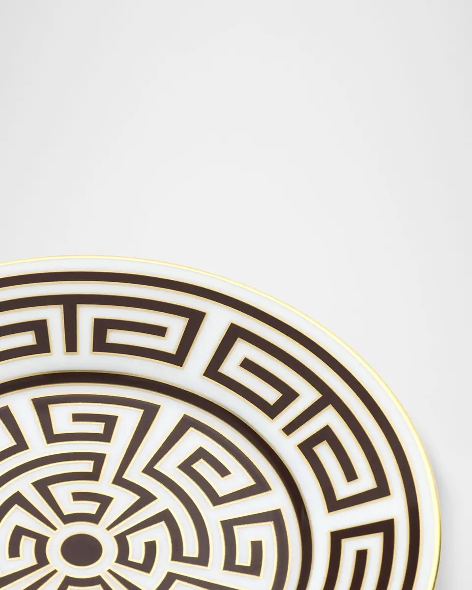 GINORI 1735 Labirinto Ebano Flat Bread Plate | Thumbnail 3 GINORI 1735 Labirinto Ebano Flat Bread Plate | Thumbnail 3