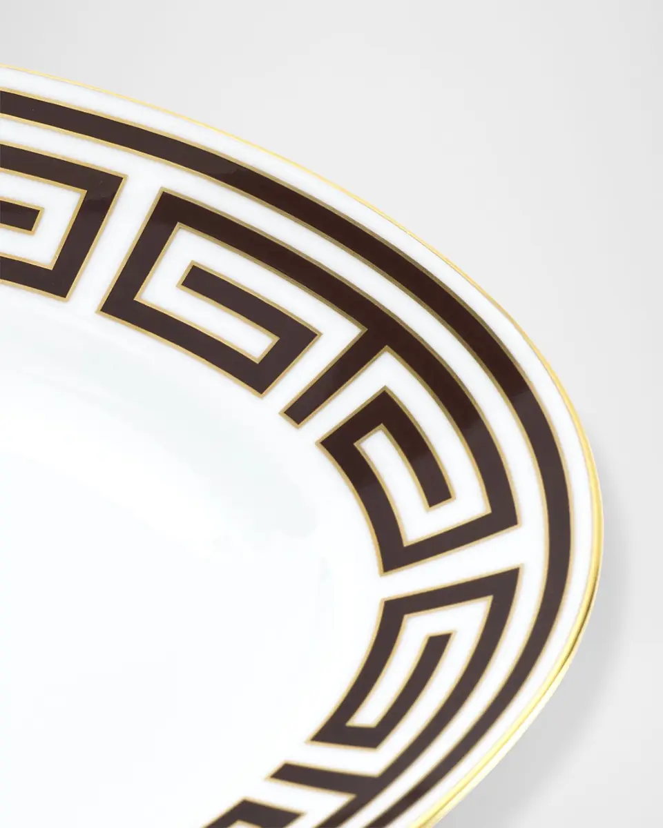 GINORI 1735 Labirinto Ebano Oval Flat Platter | Thumbnail 4 GINORI 1735 Labirinto Ebano Oval Flat Platter | Thumbnail 4