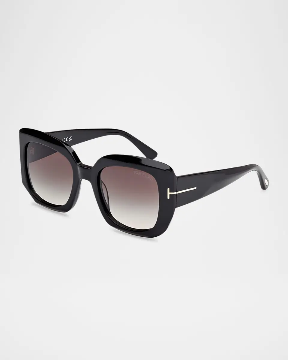 Tom Ford Carla-02 Acetate Square Sunglasses | Thumbnail 3