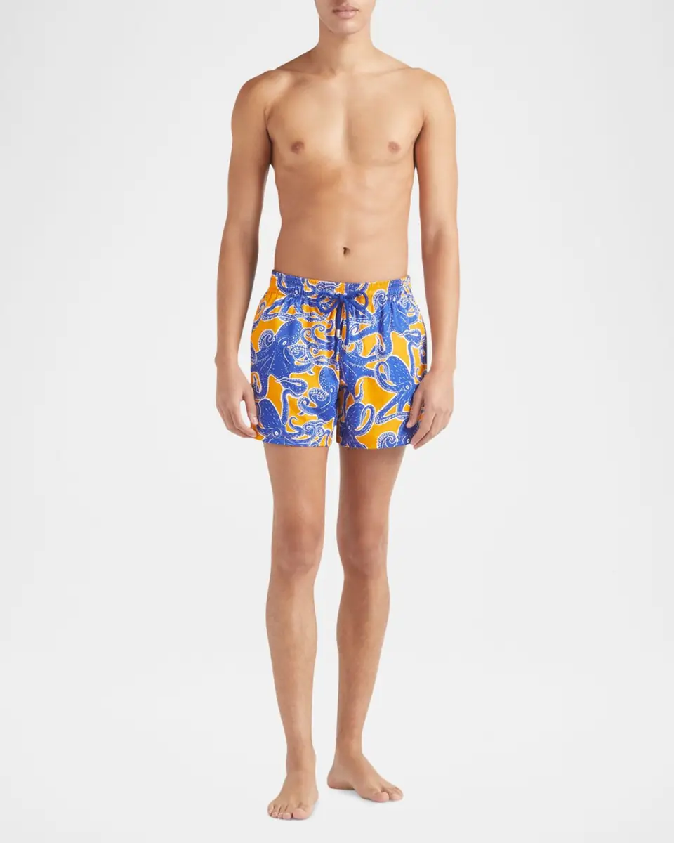 Vilebrequin Men's Poulpes Swim Trunks | Thumbnail 3 Vilebrequin Men's Poulpes Swim Trunks | Thumbnail 3