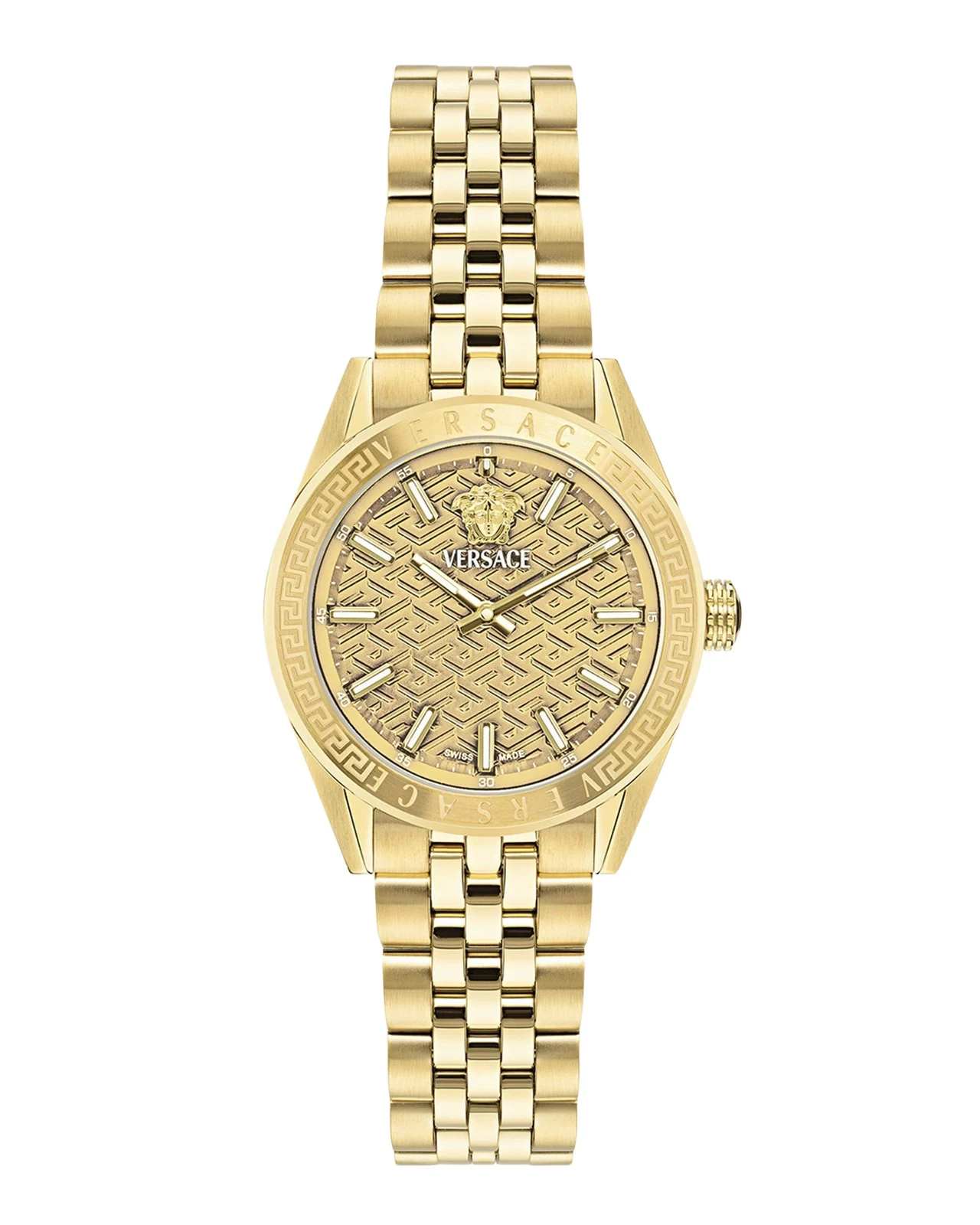 V-Code 36mm IP Yellow Gold Bracelet Watch V-Code 36mm IP Yellow Gold Bracelet Watch