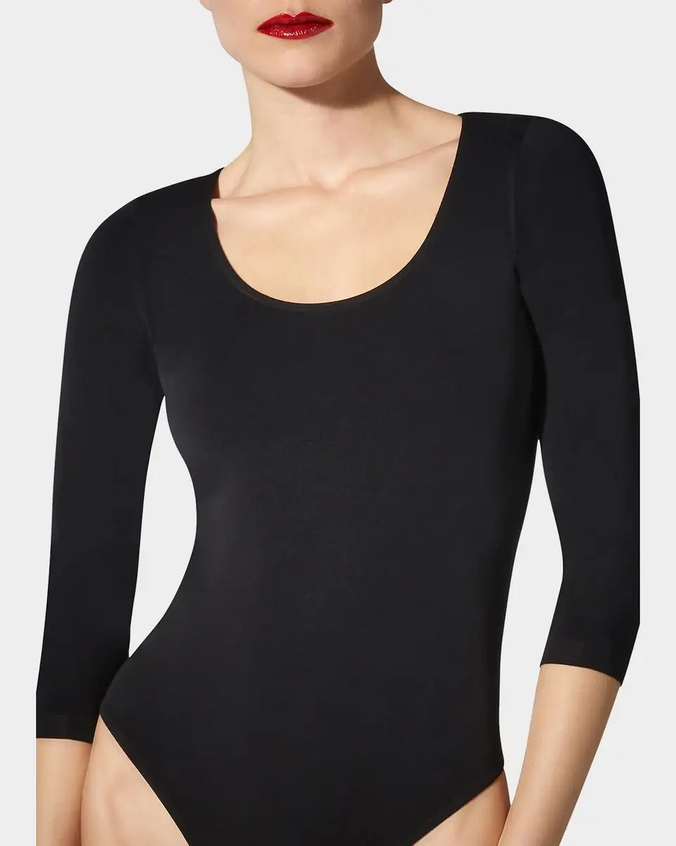 Wolford Tokio 3/4-Sleeve String Bodysuit | Thumbnail 4 Wolford Tokio 3/4-Sleeve String Bodysuit | Thumbnail 4