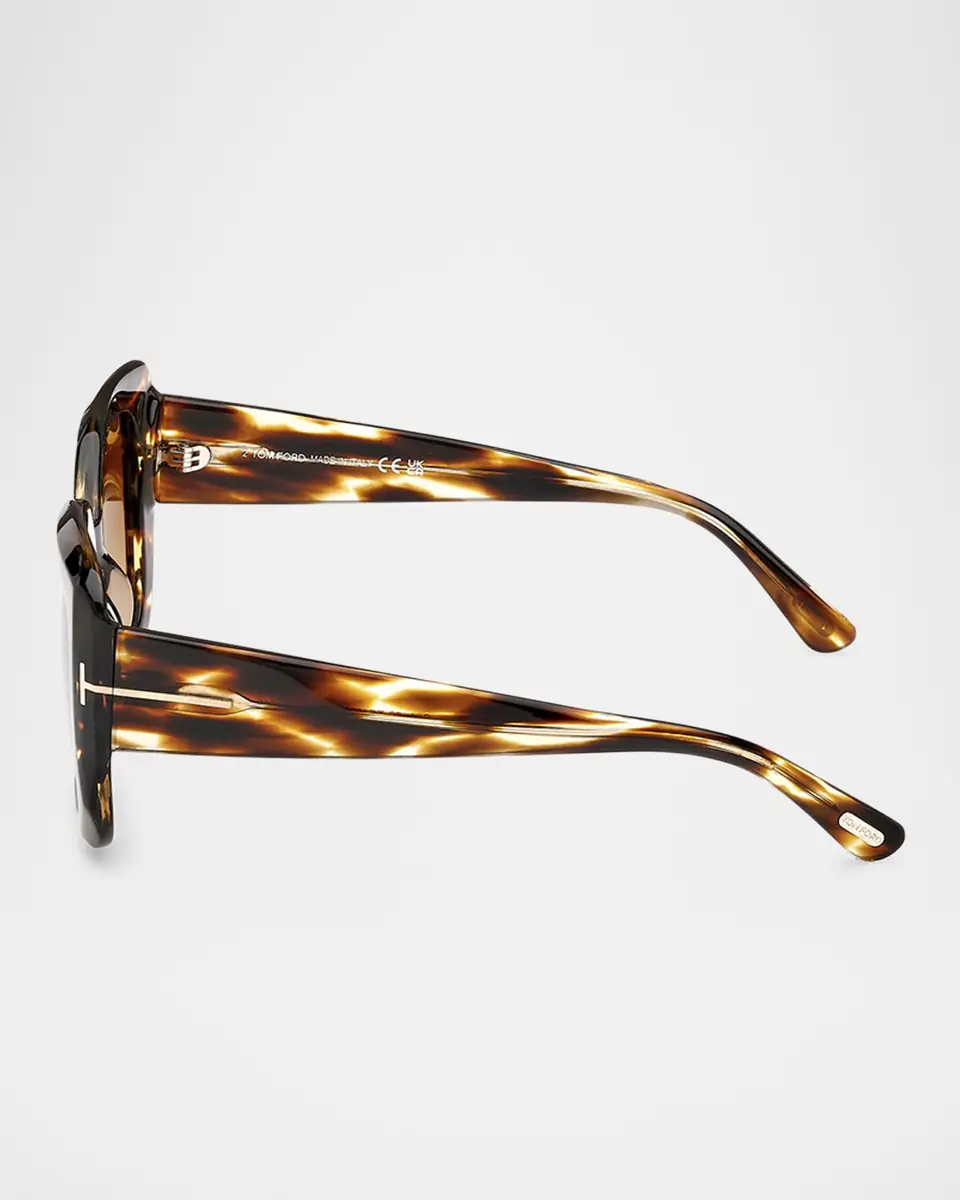 Tom Ford Carla-02 Acetate Square Sunglasses | Thumbnail 4 Tom Ford Carla-02 Acetate Square Sunglasses | Thumbnail 4