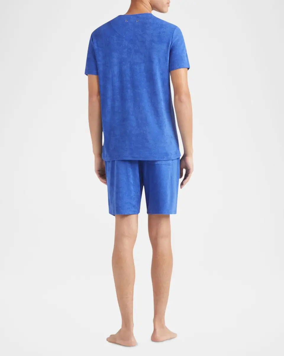 Vilebrequin Men's Terry Toweling T-Shirt | Thumbnail 2 Vilebrequin Men's Terry Toweling T-Shirt | Thumbnail 2