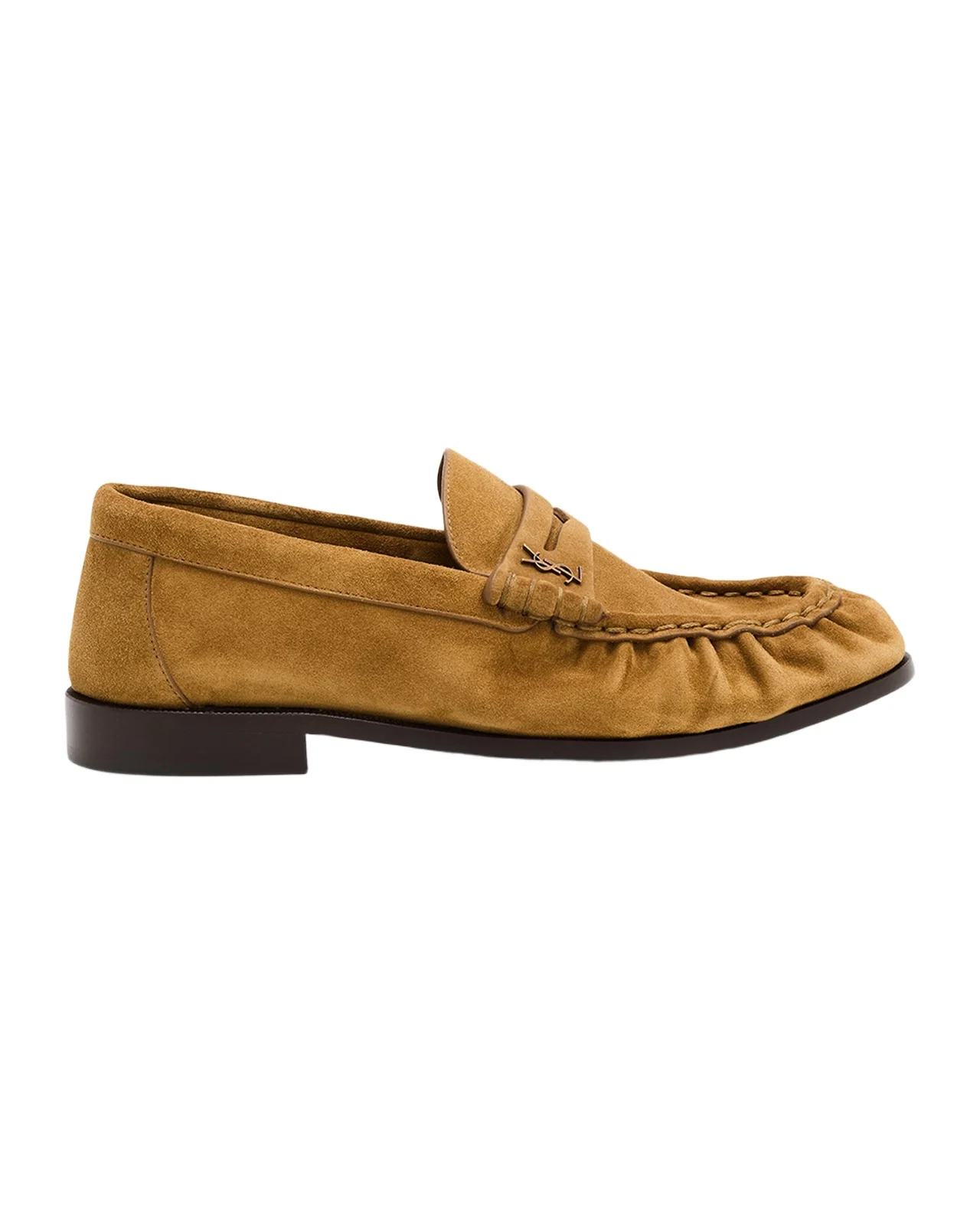 Saint Laurent Le Suede YSL Penny Loafers
