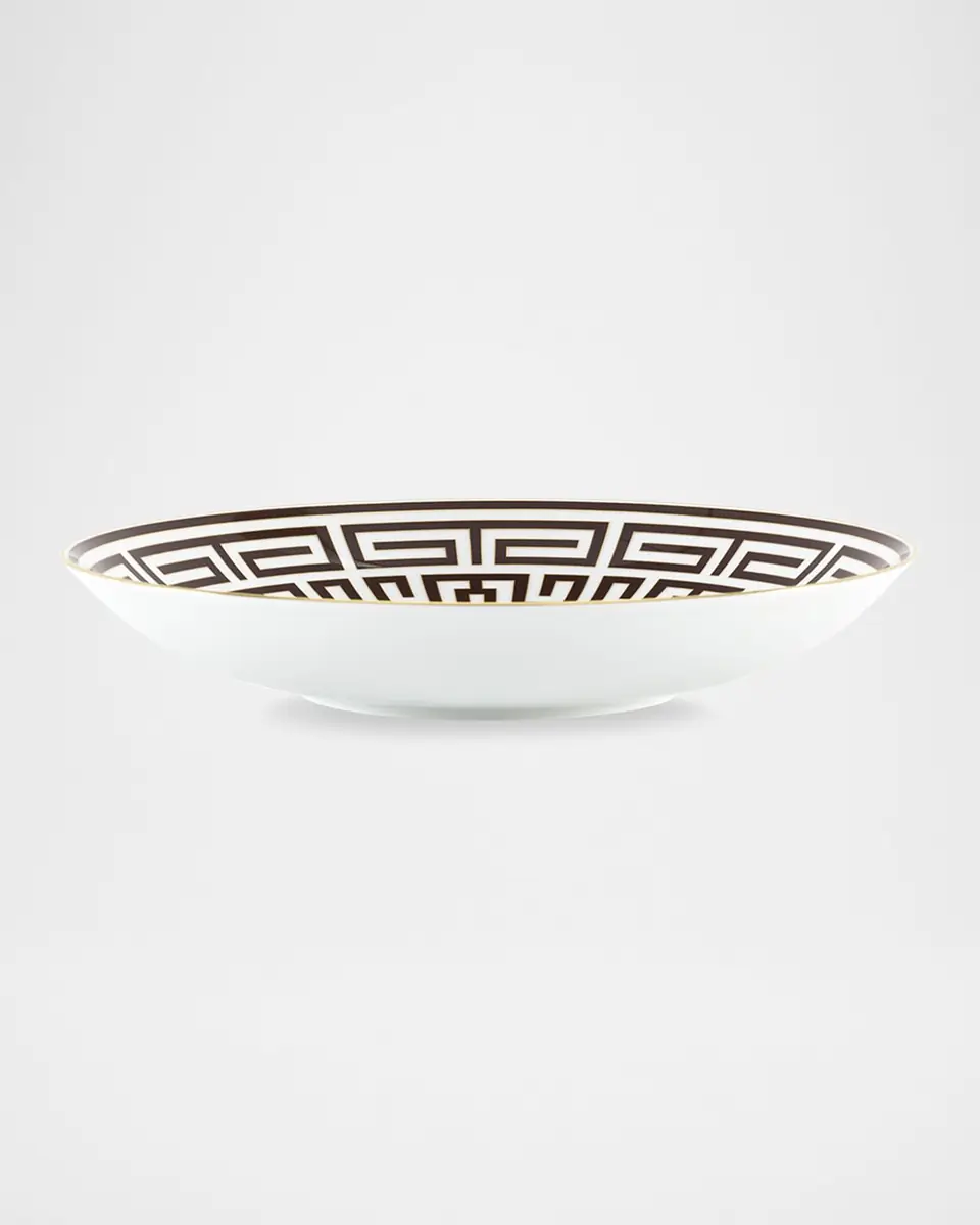 GINORI 1735 Labirinto Ebano Charger Plate, Venezia Shape | Thumbnail 3 GINORI 1735 Labirinto Ebano Charger Plate, Venezia Shape | Thumbnail 3