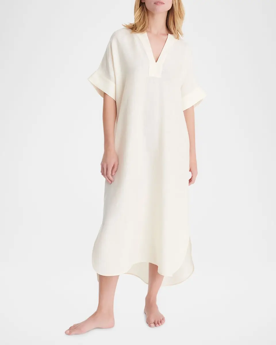 Eres Bibi Linen Kaftan Coverup | Thumbnail 2