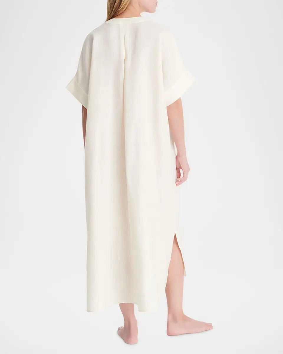 Eres Bibi Linen Kaftan Coverup | Thumbnail 3
