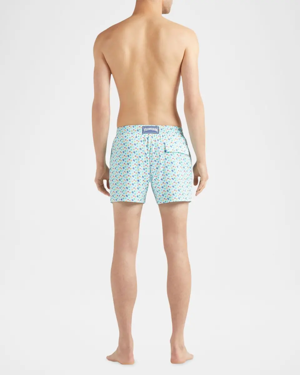 Vilebrequin Men's Micro Ronde des Tortues Swim Trunks | Thumbnail 2 Vilebrequin Men's Micro Ronde des Tortues Swim Trunks | Thumbnail 2