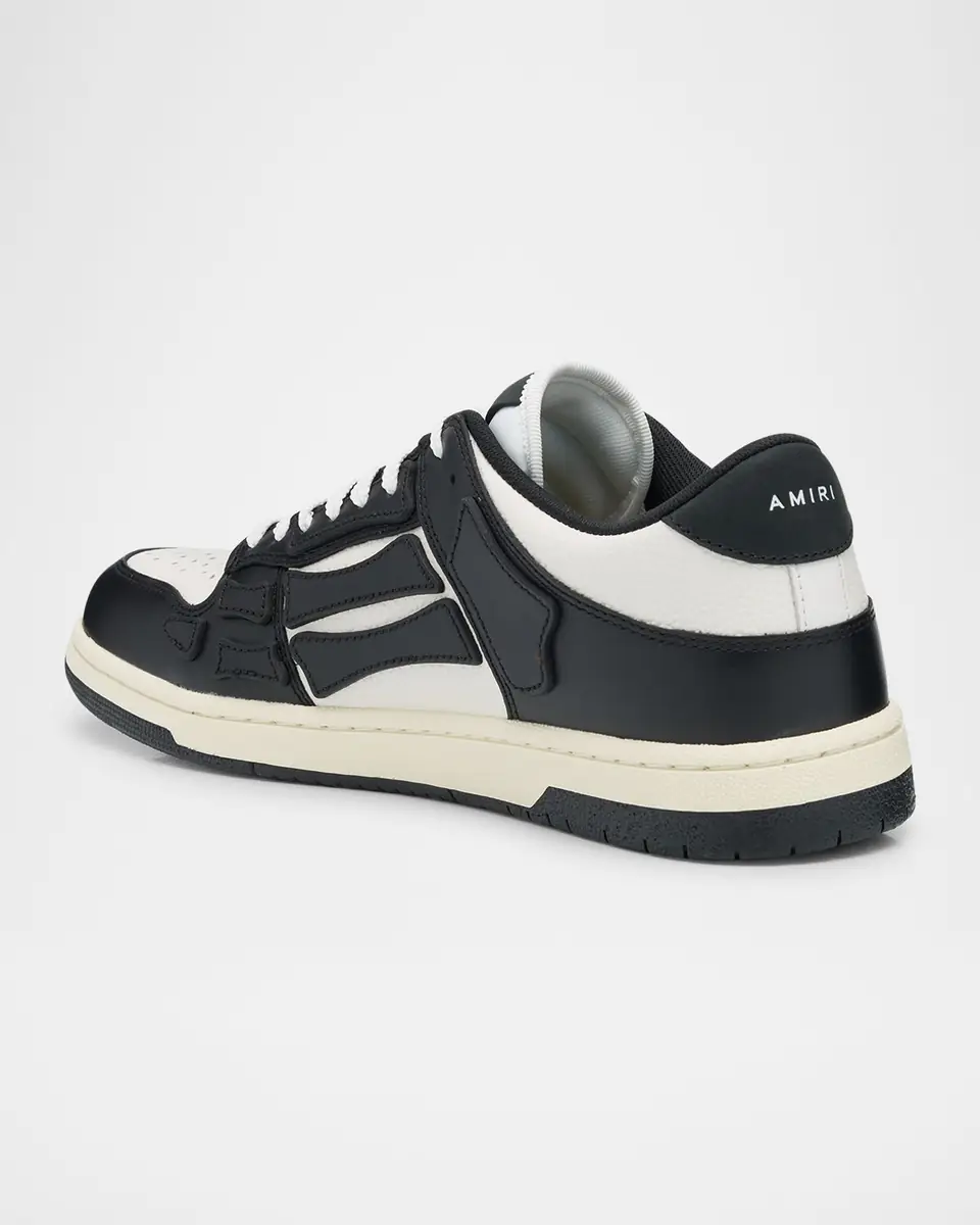 AMIRI Men's Skel Low-Top Leather Sneakers | Thumbnail 4 AMIRI Men's Skel Low-Top Leather Sneakers | Thumbnail 4