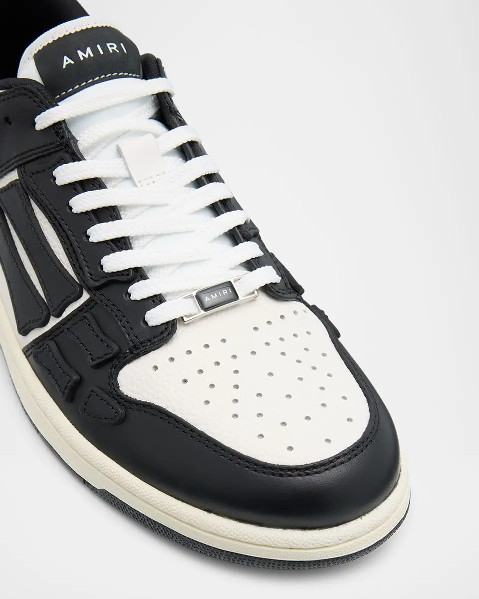 AMIRI Men's Skel Low-Top Leather Sneakers | Thumbnail 5 AMIRI Men's Skel Low-Top Leather Sneakers | Thumbnail 5