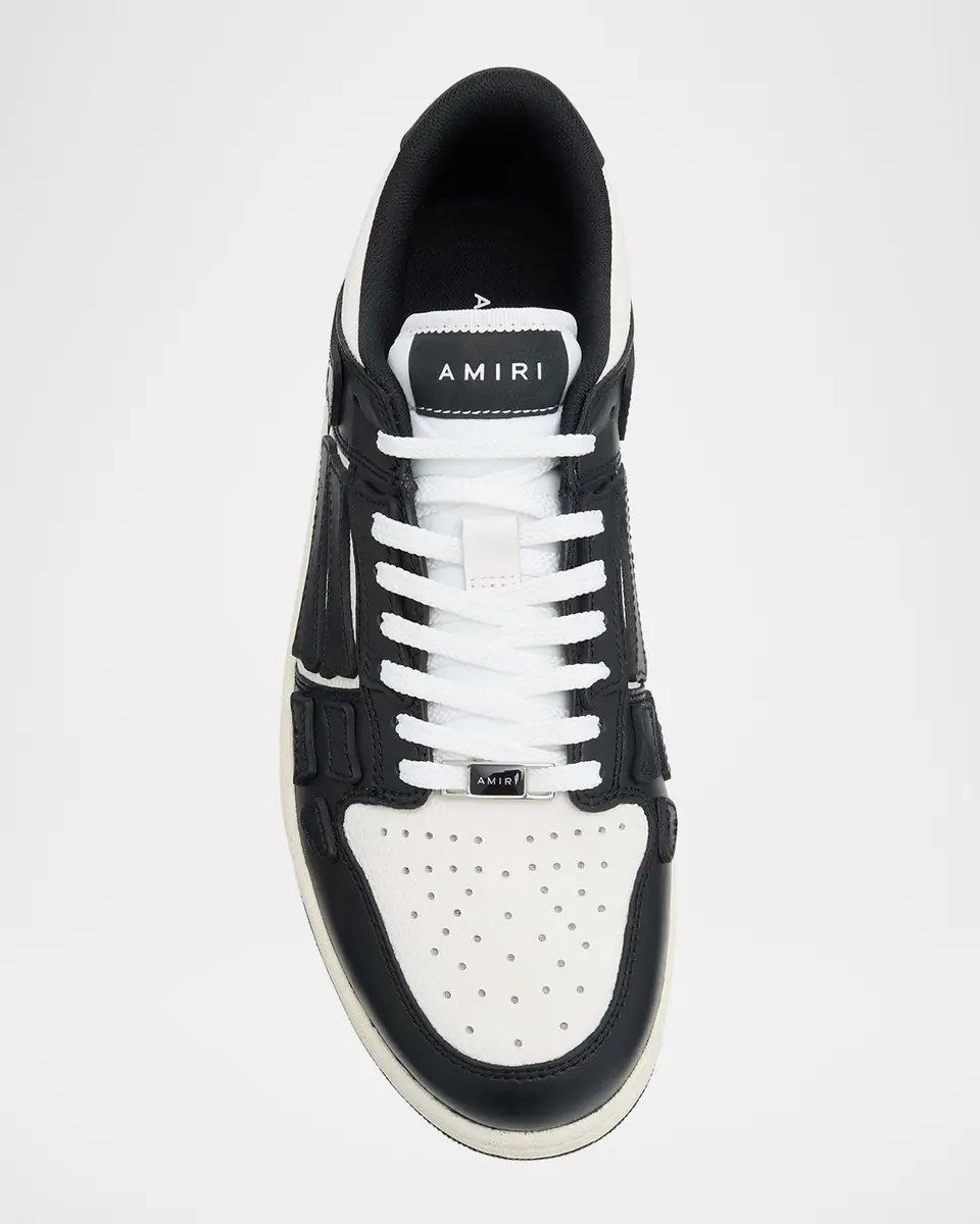 AMIRI Men's Skel Low-Top Leather Sneakers | Thumbnail 6 AMIRI Men's Skel Low-Top Leather Sneakers | Thumbnail 6