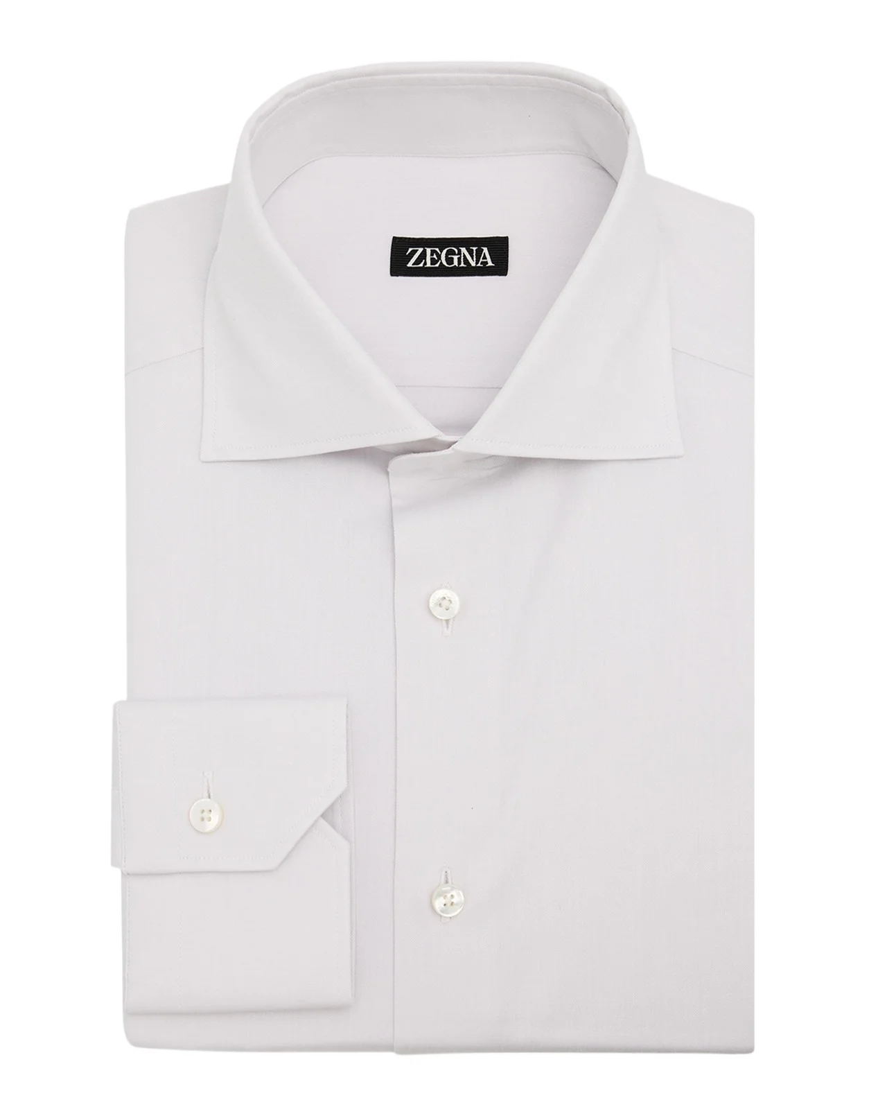 Men's Solid Cotton Twill Dress Shirt Men's Solid Cotton Twill Dress Shirt