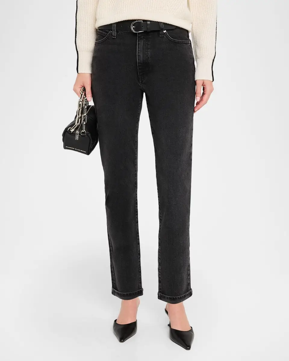 Frame The Borrowed Straight-Leg Jeans | Thumbnail 4 Frame The Borrowed Straight-Leg Jeans | Thumbnail 4
