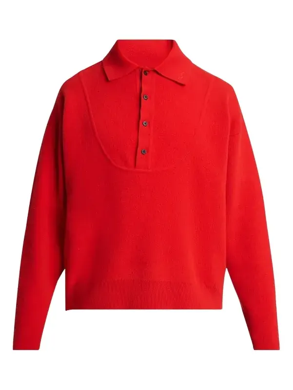 Jacquemus Men's Doppio Wool and Nylon Cardigan