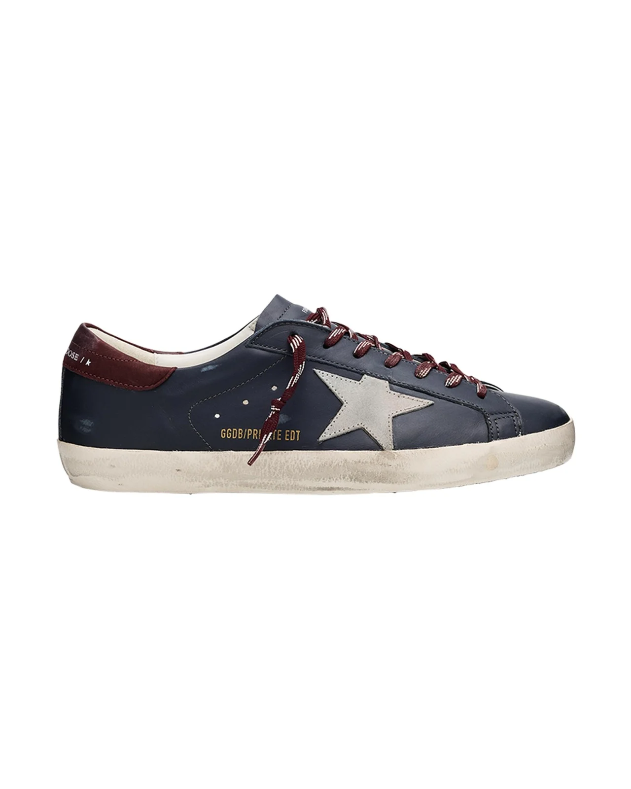 Men's Super-Star Leather Low-Top Sneakers