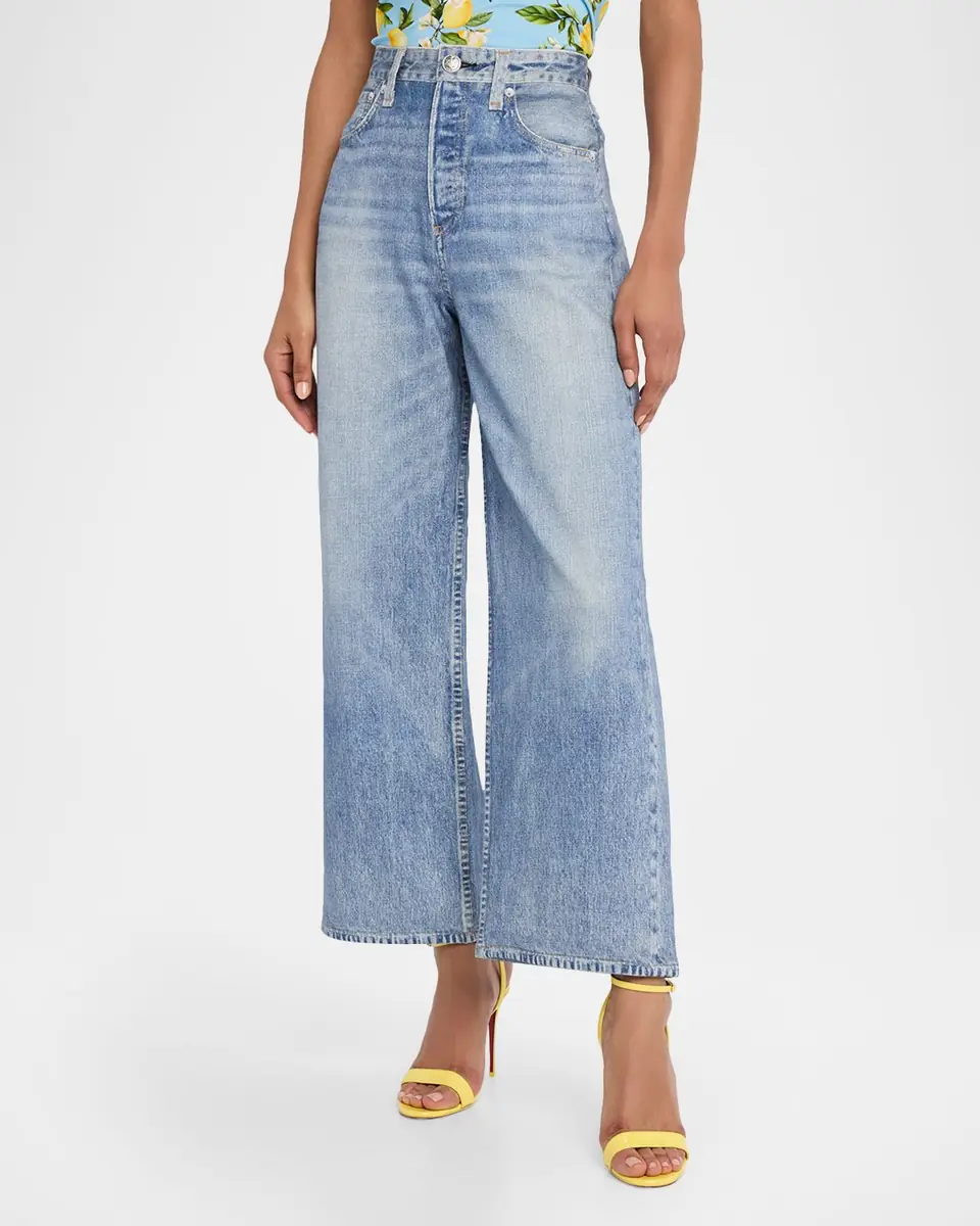 rag & bone rb Miramar Andi Cotton-Terry Ankle Jeans | Thumbnail 4 rag & bone rb Miramar Andi Cotton-Terry Ankle Jeans | Thumbnail 4