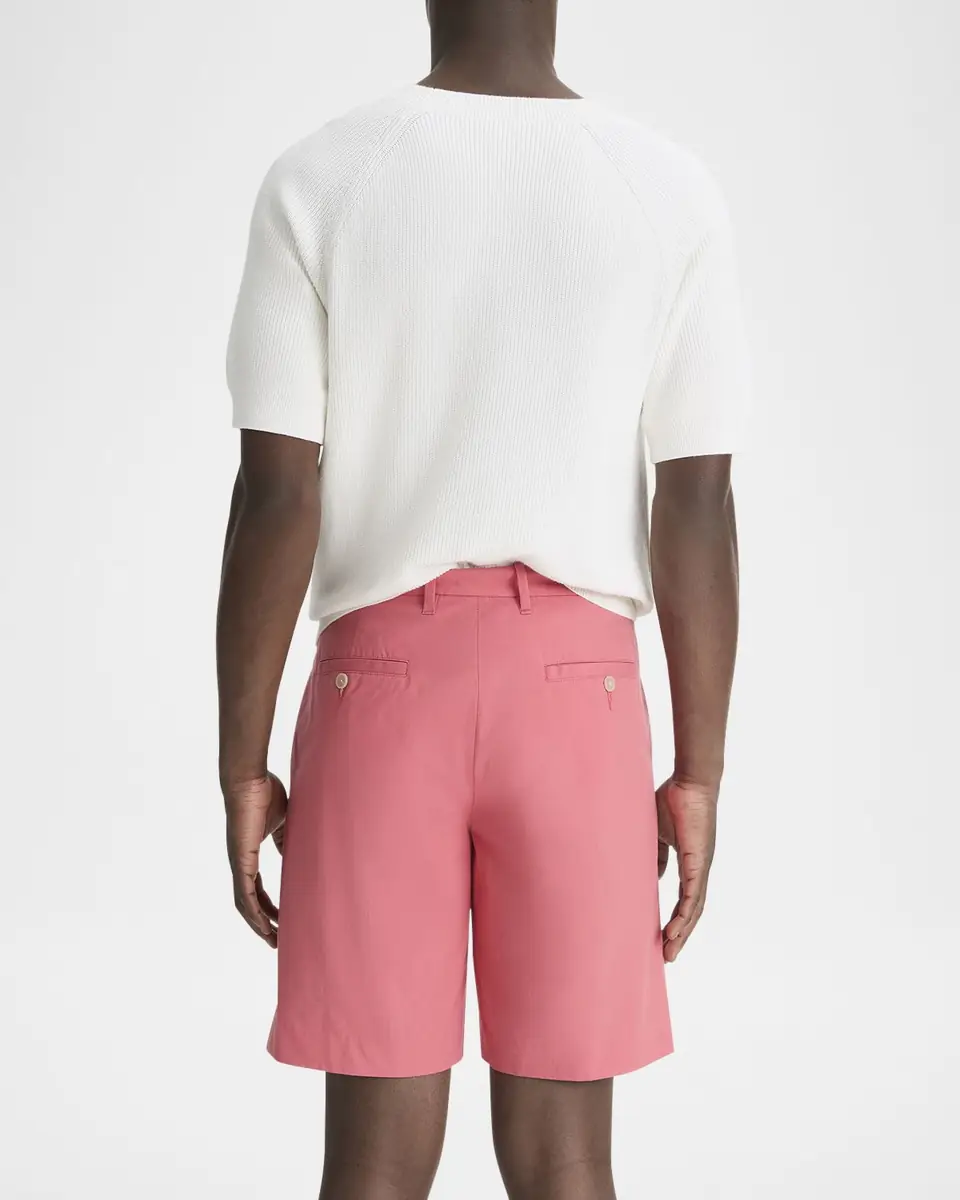 Vince Men's Italian Cotton Extended-Tab Shorts | Thumbnail 2 Vince Men's Italian Cotton Extended-Tab Shorts | Thumbnail 2