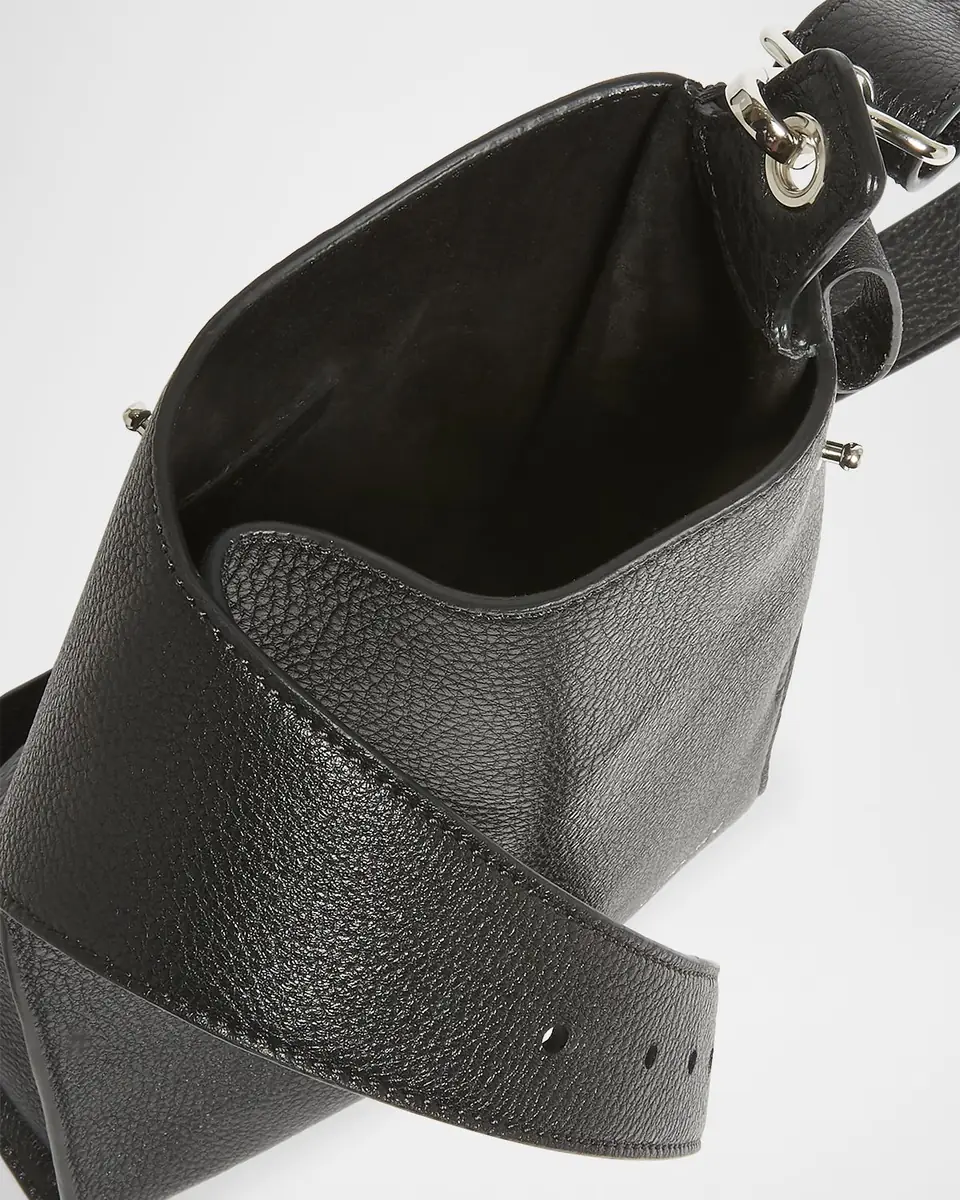 Givenchy Men's Small Belted Leather Crossbody Bag | Thumbnail 4 Givenchy Men's Small Belted Leather Crossbody Bag | Thumbnail 4