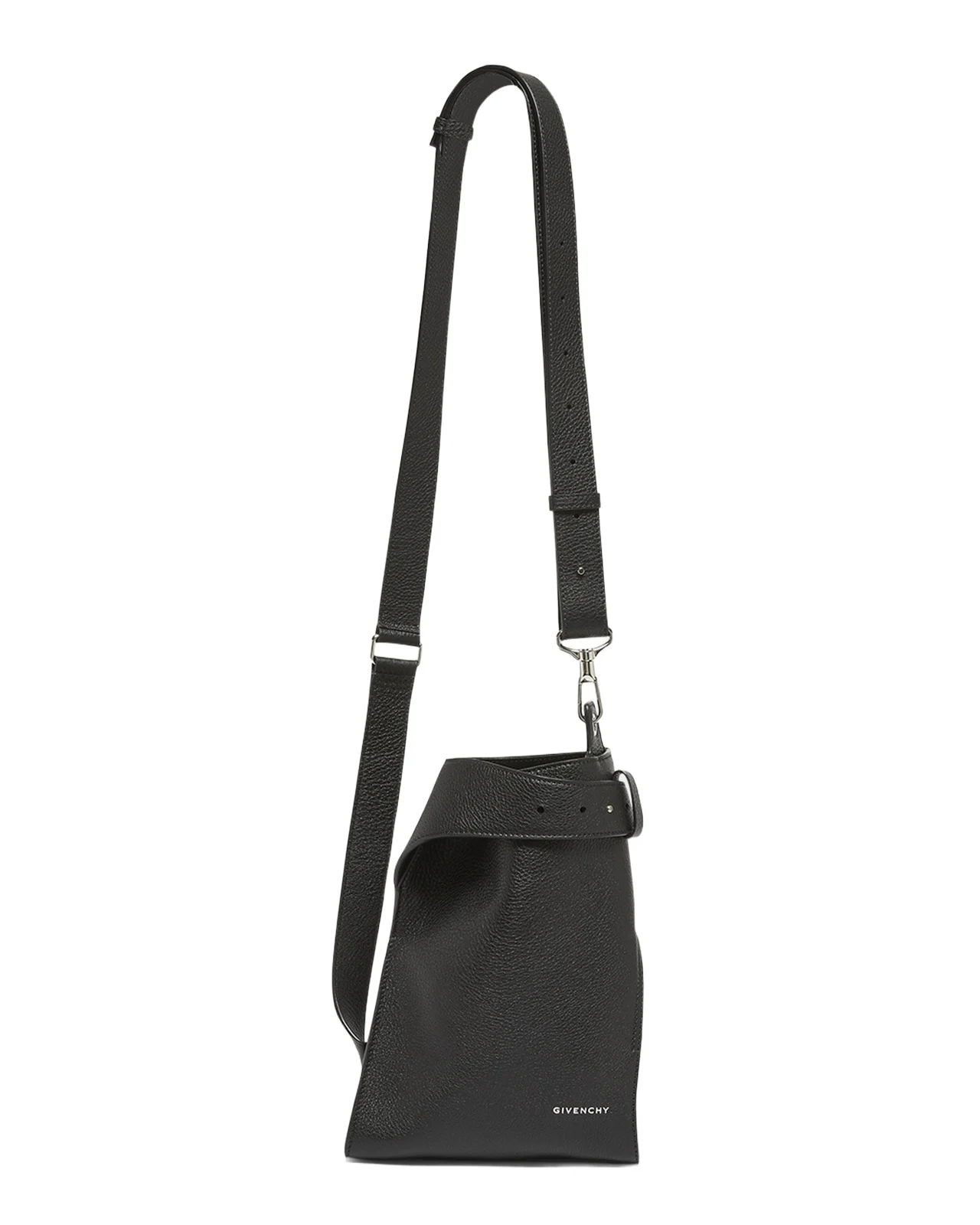 Givenchy Men's Small Belted Leather Crossbody Bag