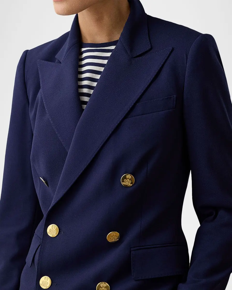 Ralph Lauren Collection Camden Wool Crepe Jacket | Thumbnail 4