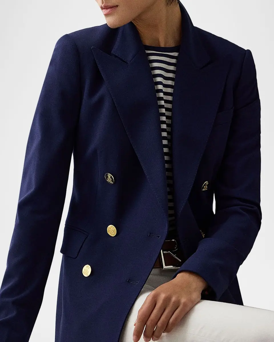 Ralph Lauren Collection Camden Wool Crepe Jacket | Thumbnail 6