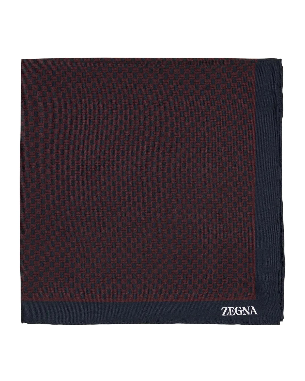 Men's Mini Geometric Silk Pocket Square Men's Mini Geometric Silk Pocket Square