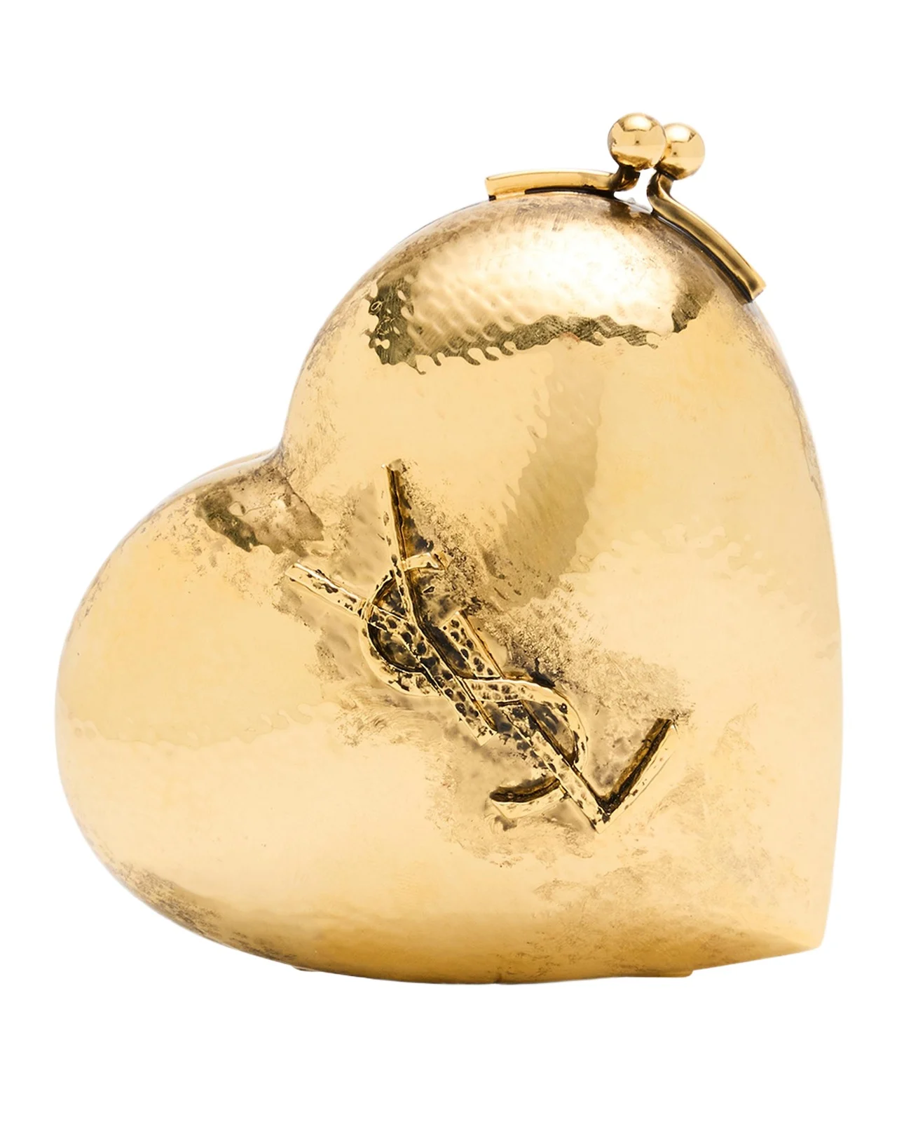 Mini YSL Minaudiere in Brass Mini YSL Minaudiere in Brass