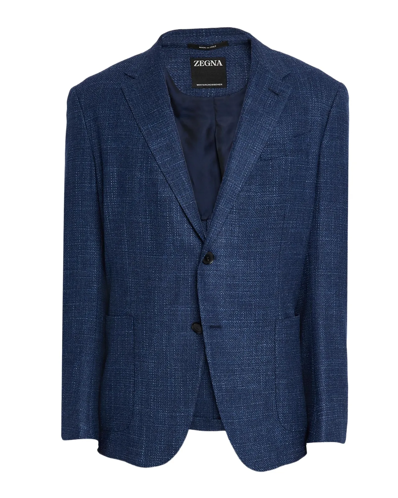 Zegna Men's Textured Winter Crossover Blazer